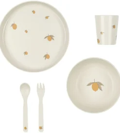 Konges Sløjd Spisesæt - 5 dele - Lemon