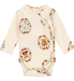 Konges Sløjd Sæt - Slå-om Body l/æ/Leggings - Deer Diary