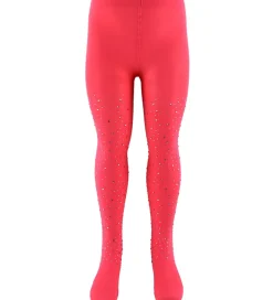 Konges Sløjd Strømpebukser - Glam - Amour Pink m. Rhinsten