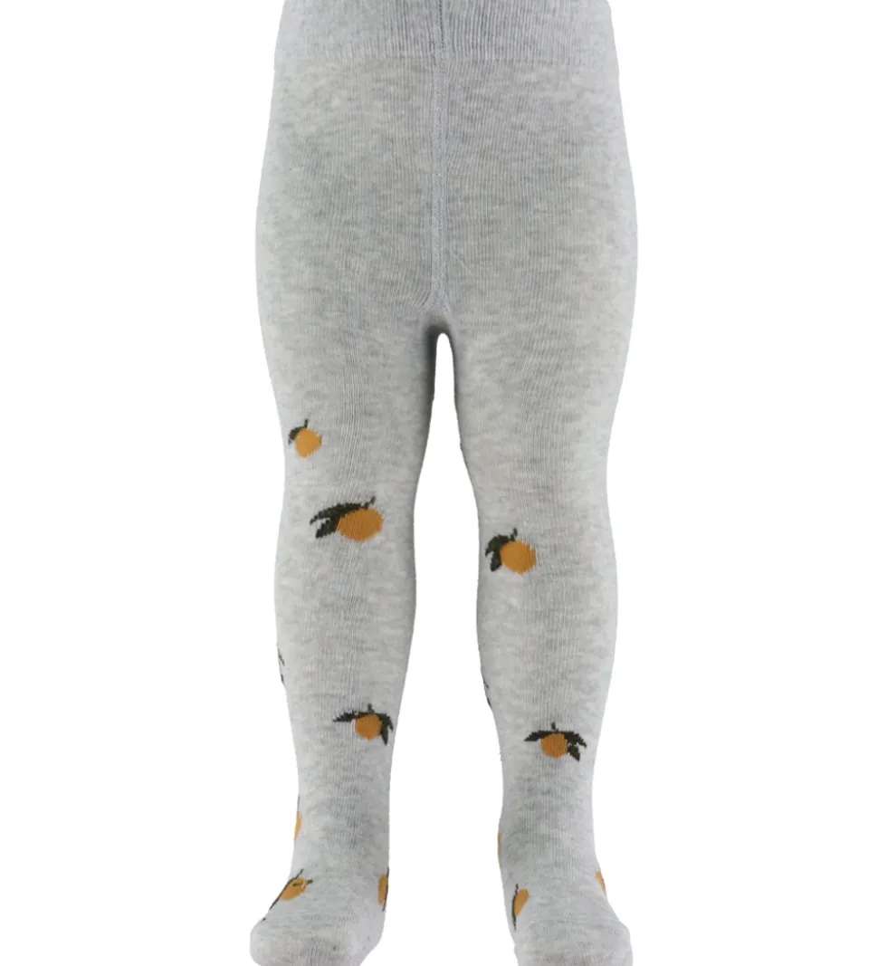 Konges Sløjd Strømpebukser - 2-pak - Jaquard - Lemon