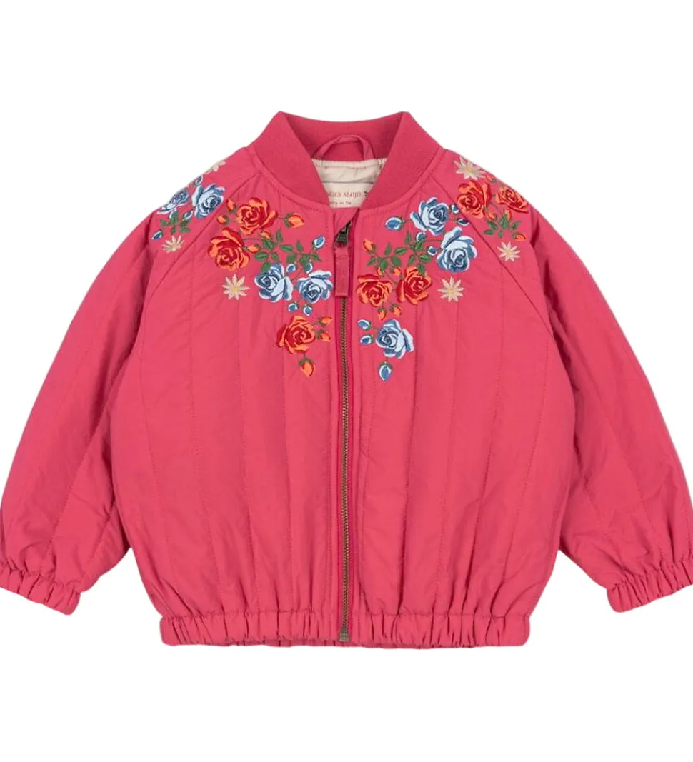 Konges Sløjd Termojakke - Juno Bomber - Raspberry Wine