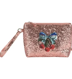 Konges Sløjd Toilettaske m. Tilbehør - Glitter Rose