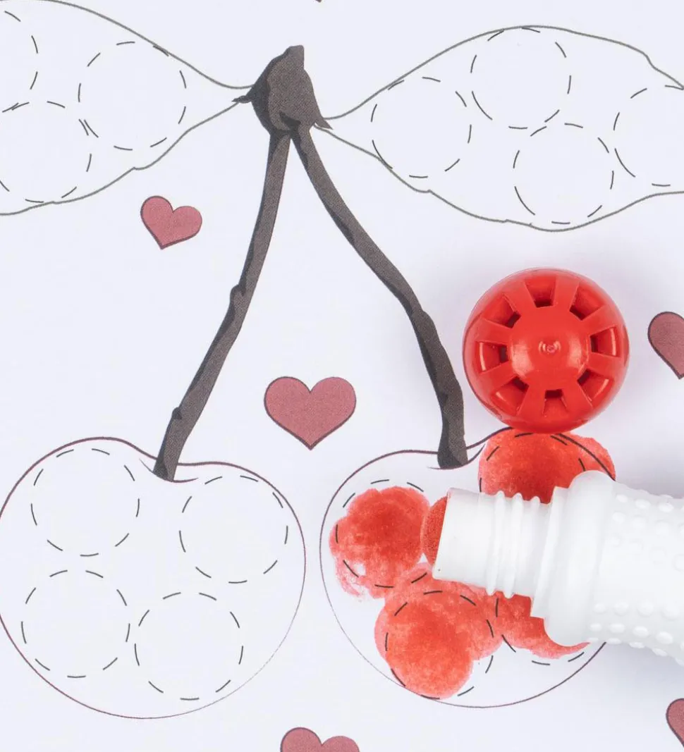 Konges Sløjd Tuscher m. Tegneark - Dot Marker - Multi