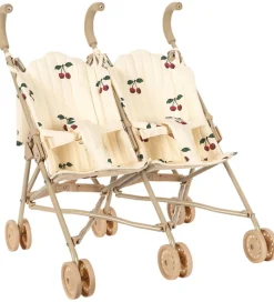 Konges Sløjd Tvillingeklapvogn Til Dukker - Ma Grande Cerise