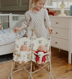 Konges Sløjd Tvillingeklapvogn Til Dukker - Ma Grande Cerise