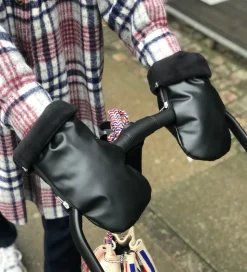 KongWalther Barnevognshandsker - 2-pak - Østerbro - Sort