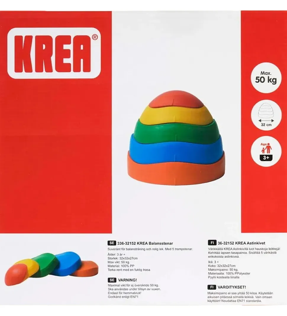 Krea Balanceklodser - 5 Dele