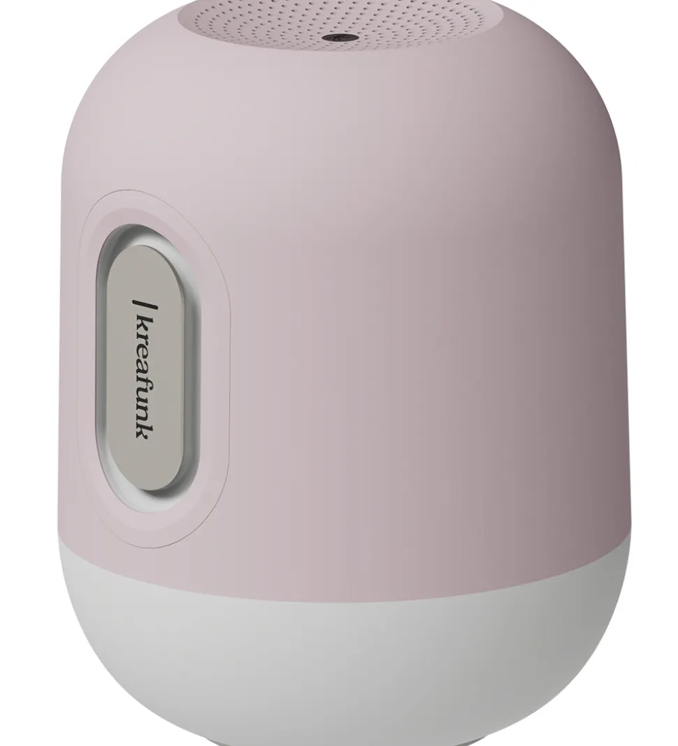 Kreafunk Højtaler m. Lampe - Bluetooth - Glowie - Dusty Rose