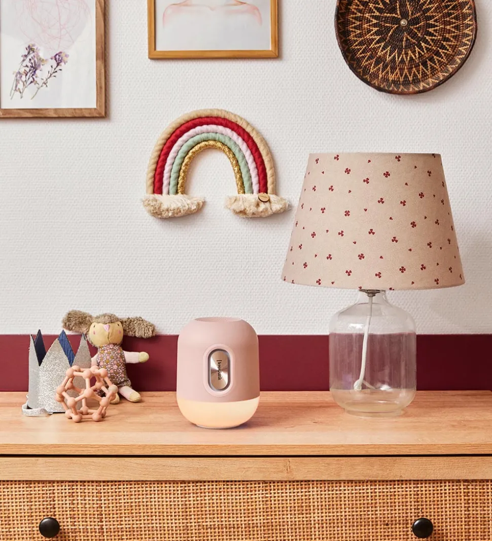 Kreafunk Højtaler m. Lampe - Bluetooth - Glowie - Dusty Rose