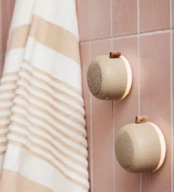 Kreafunk Højtaler m. Lys/Magnet - aLIGHT - Ivory Sand