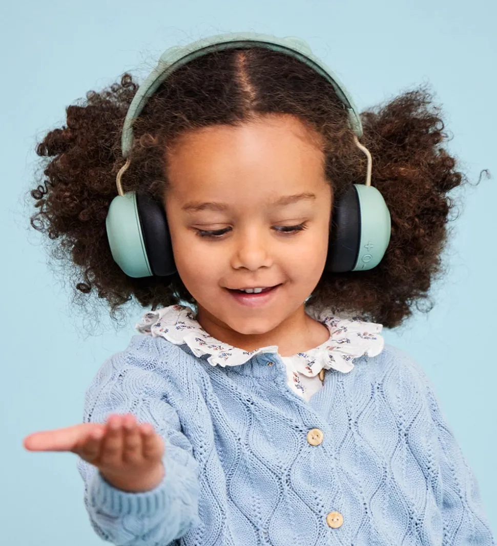 Kreafunk Høretelefoner - Buzz Junior - Dusty Green