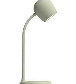 Kreafunk Lampe m. Oplader + Højtaler - Ellie - Dusty Olive