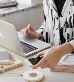 Kreafunk Oplader - wiCHARGE 2 - Dusty Rose