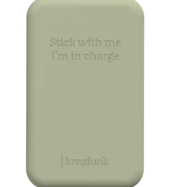 Kreafunk Powerbank - toCHARGE Qi - Dusty Olive - 5.000mAh