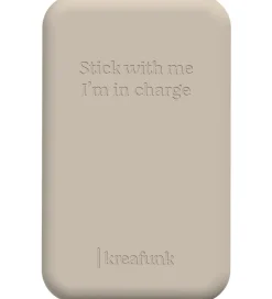 Kreafunk Powerbank - toCHARGE Qi - Ivory Sand - 5.000mAh