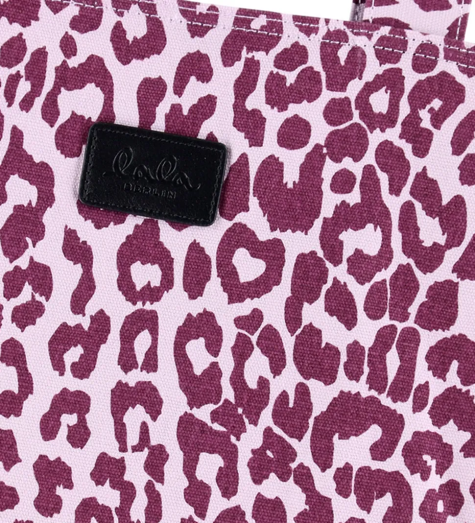 Lala Berlin Shopper - Carmela - Burgundy Leo