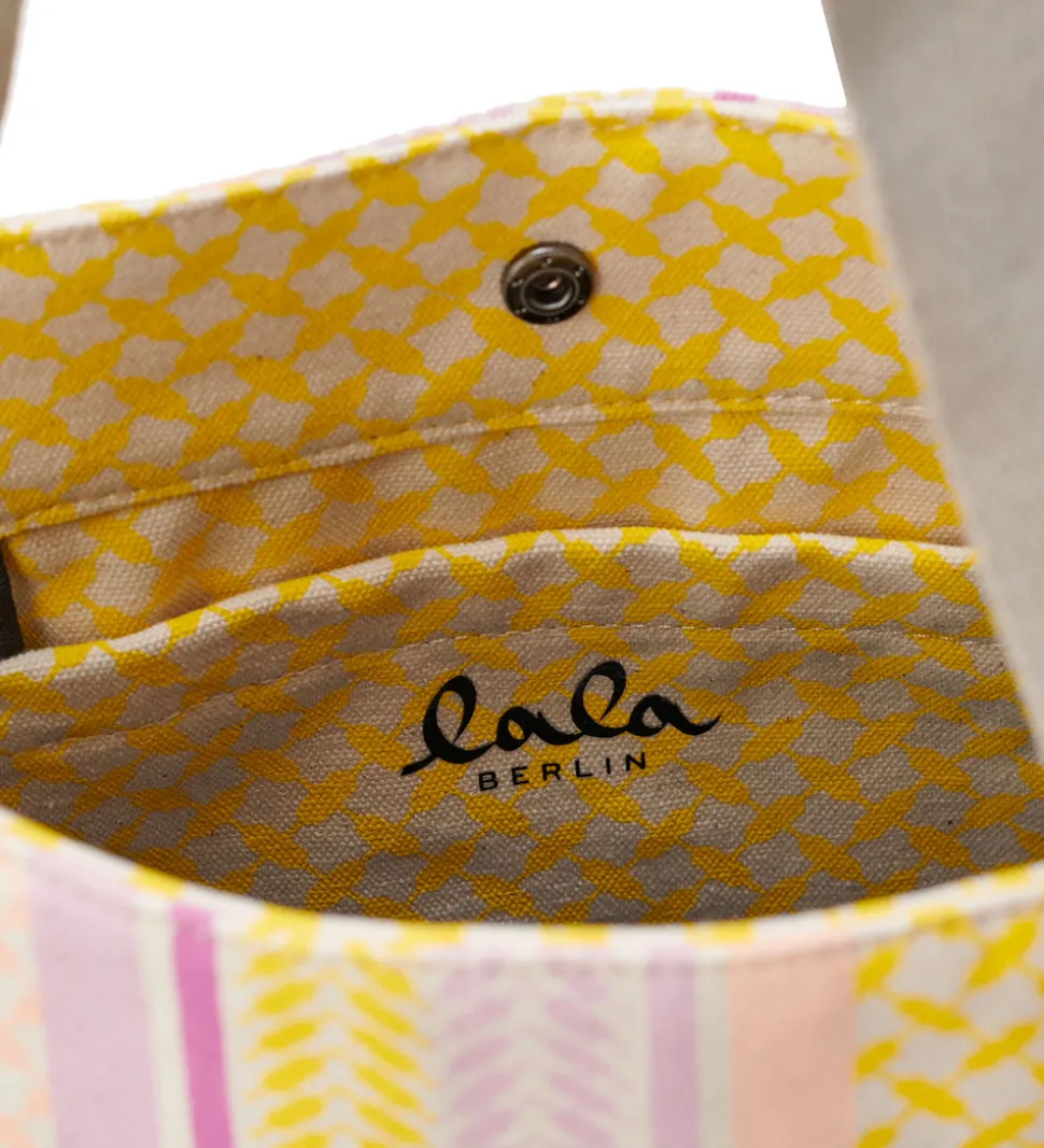 Lala Berlin Shopper - Carmela - Multicolor Pale Pink