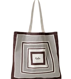 Lala Berlin Shopper - Maja - Heritage Stripe Brown