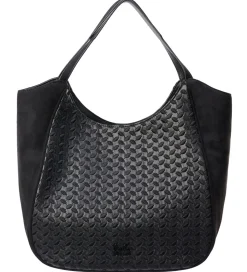 Lala Berlin Shopper - Mar - Heritage Embroidery Black