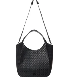 Lala Berlin Shopper - Mar - Heritage Embroidery Black