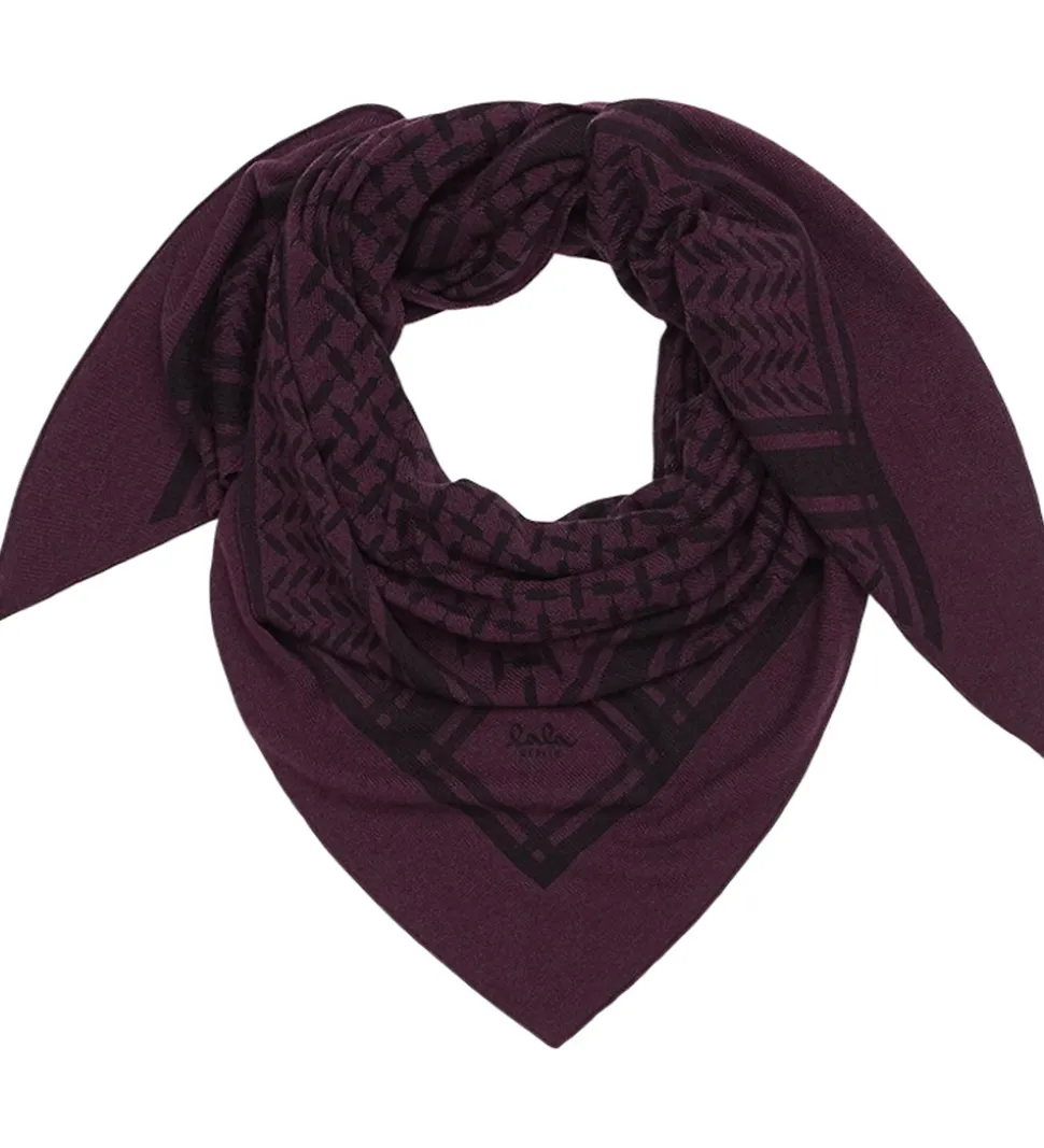 Lala Berlin Tørklæde - Triangle Trinity M - 162x85 - Cashmere Mo
