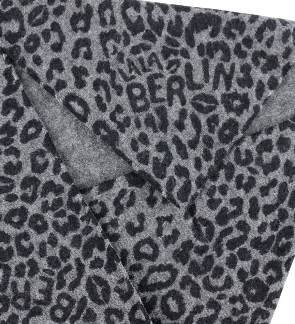 Lala Berlin Tørklæde - 162x85 - Triangle M - Asphalt Leo