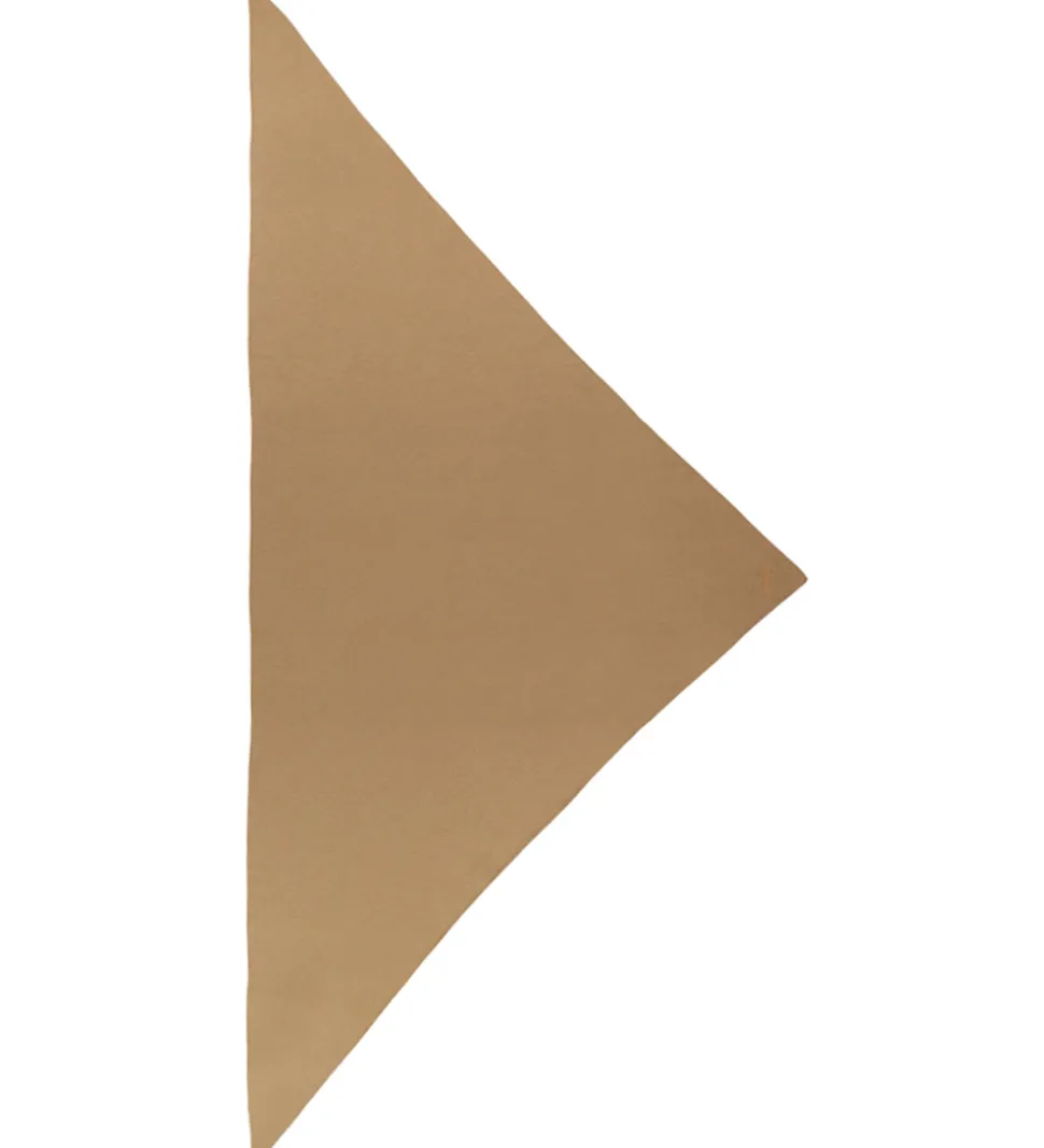Lala Berlin Tørklæde - 162x85 - Triangel Solid M - Earth