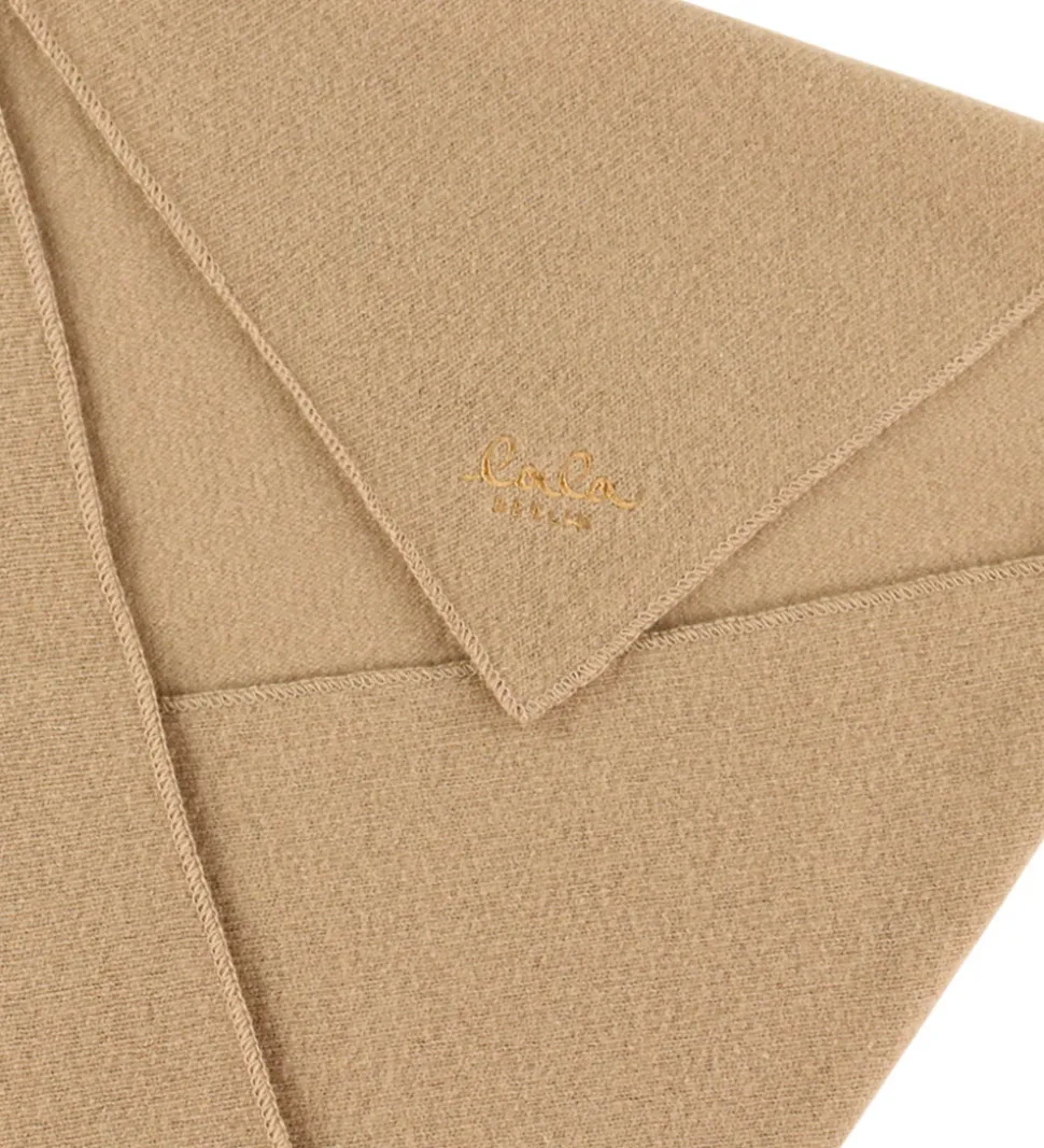 Lala Berlin Tørklæde - 162x85 - Triangel Solid M - Earth