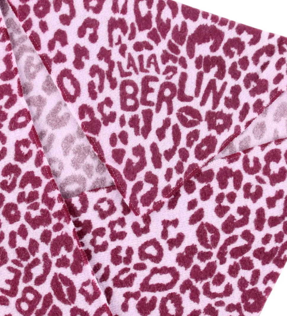 Lala Berlin Tørklæde - 162x85 - Triangel M - Burgundy Leo