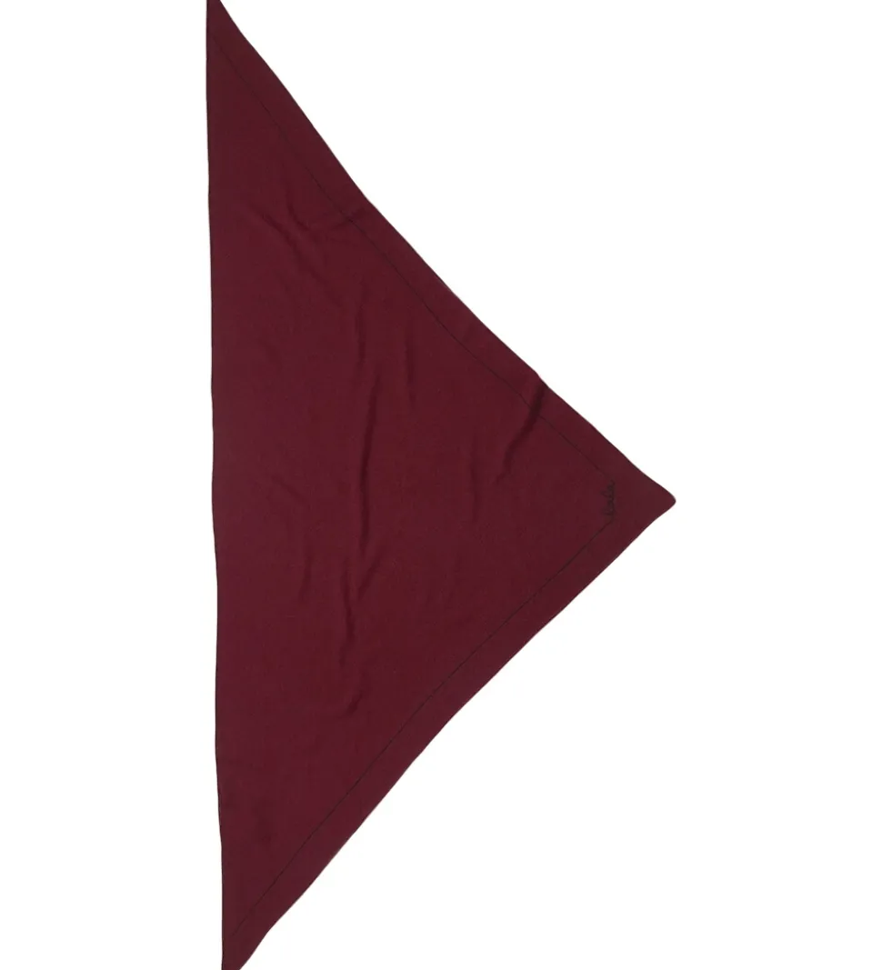 Lala Berlin Tørklæde - 162x85 - Triangel Solid M - Cashmere Bord