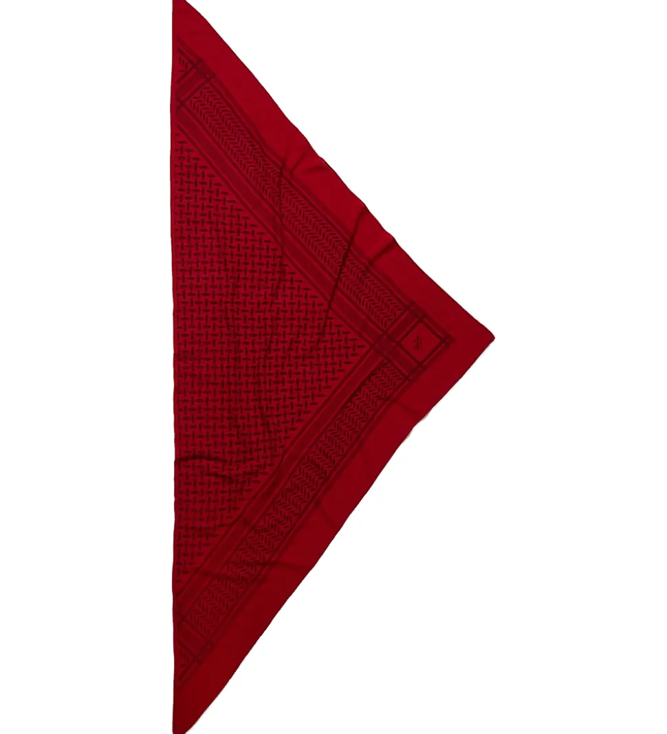 Lala berlin Tørklæde - 162x85 - Triangle Trinity Classic M - Bac