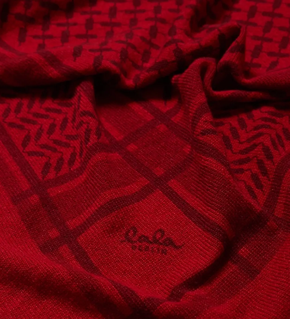 Lala berlin Tørklæde - 162x85 - Triangle Trinity Classic M - Bac