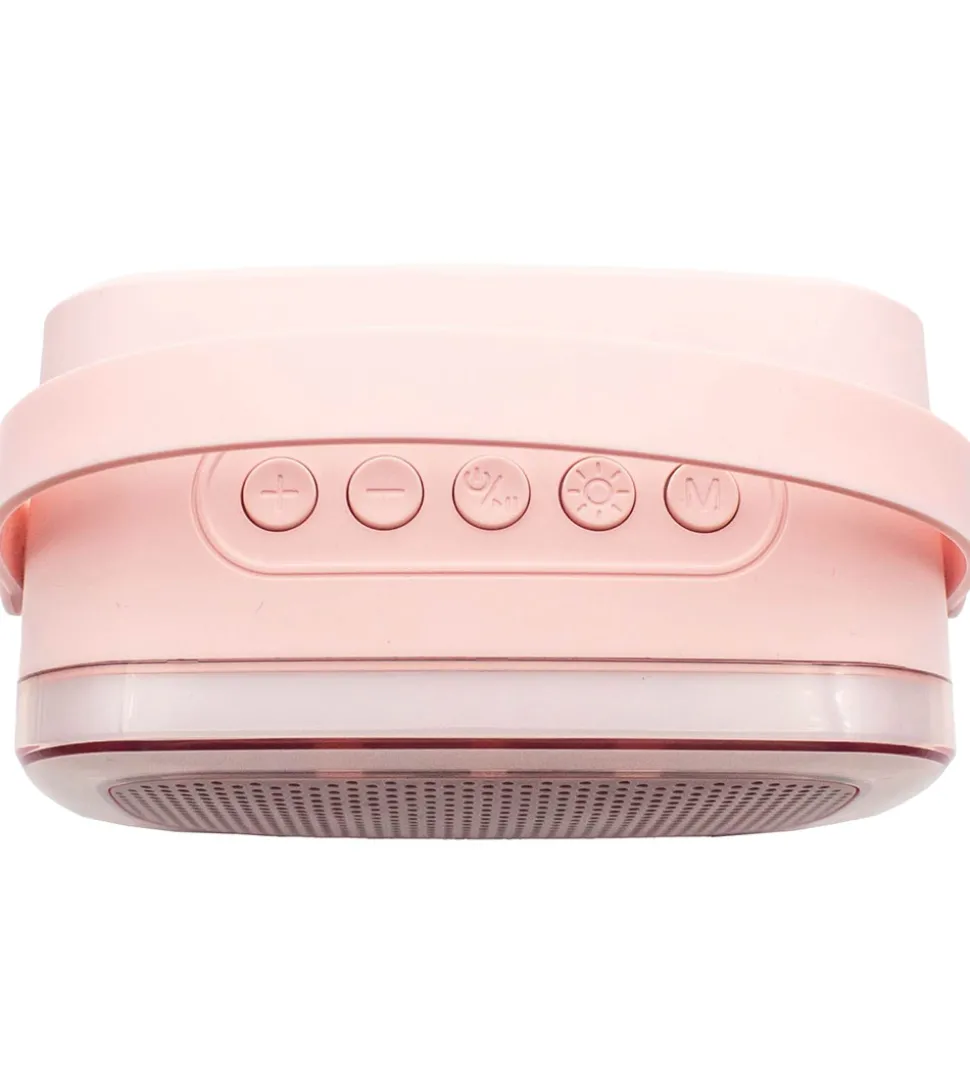 Lalarma Højtaler m. 2 Mikrofoner - Trådløs - Karaoke - Rose