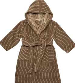 Leander Badekåbe - Woodland - Mocca
