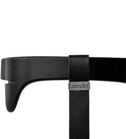 Leander Classic Bøjle til Højstol - Sort m. Læderstrop