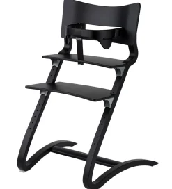 Leander Classic Bøjle til Højstol - Sort m. Læderstrop