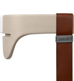 Leander Classic Bøjle til Højstol - Cappuccino m. Læderstrop