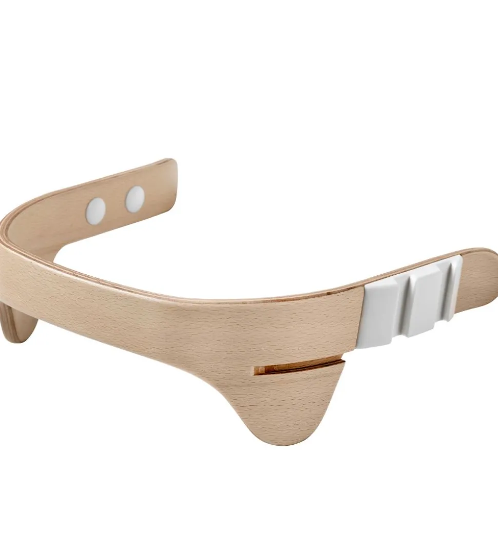 Leander Classic Bøjle til Højstol - Natur m. Læderstrop