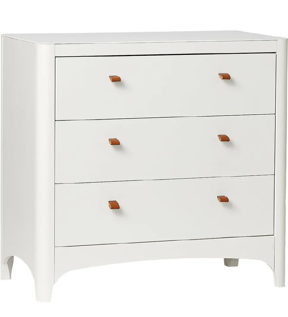 Leander Classic Kommode - 94x50x90 cm - Hvid