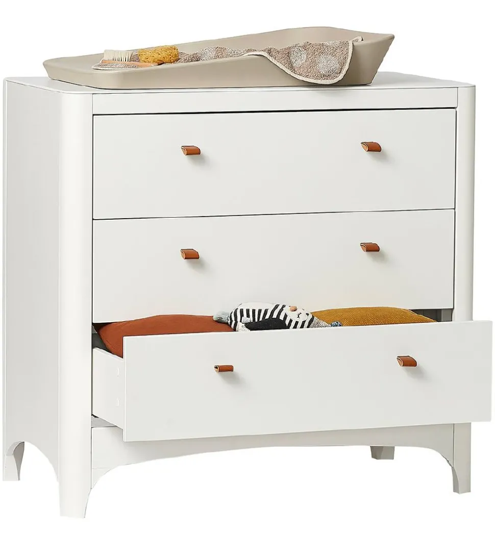 Leander Classic Kommode - 94x50x90 cm - Hvid