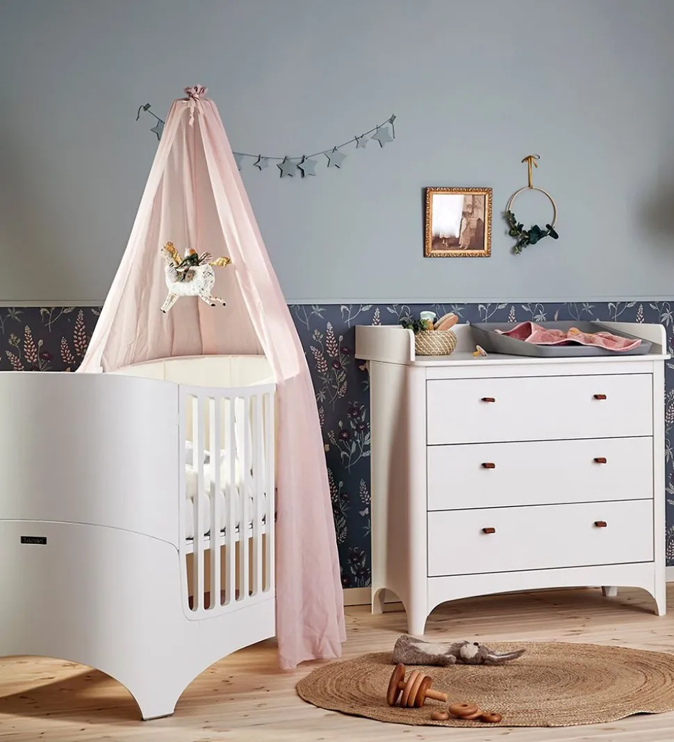 Leander Classic Kommode - 94x50x90 cm - Hvid