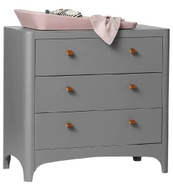 Leander Classic Kommode - 94x50x90 cm - Grå