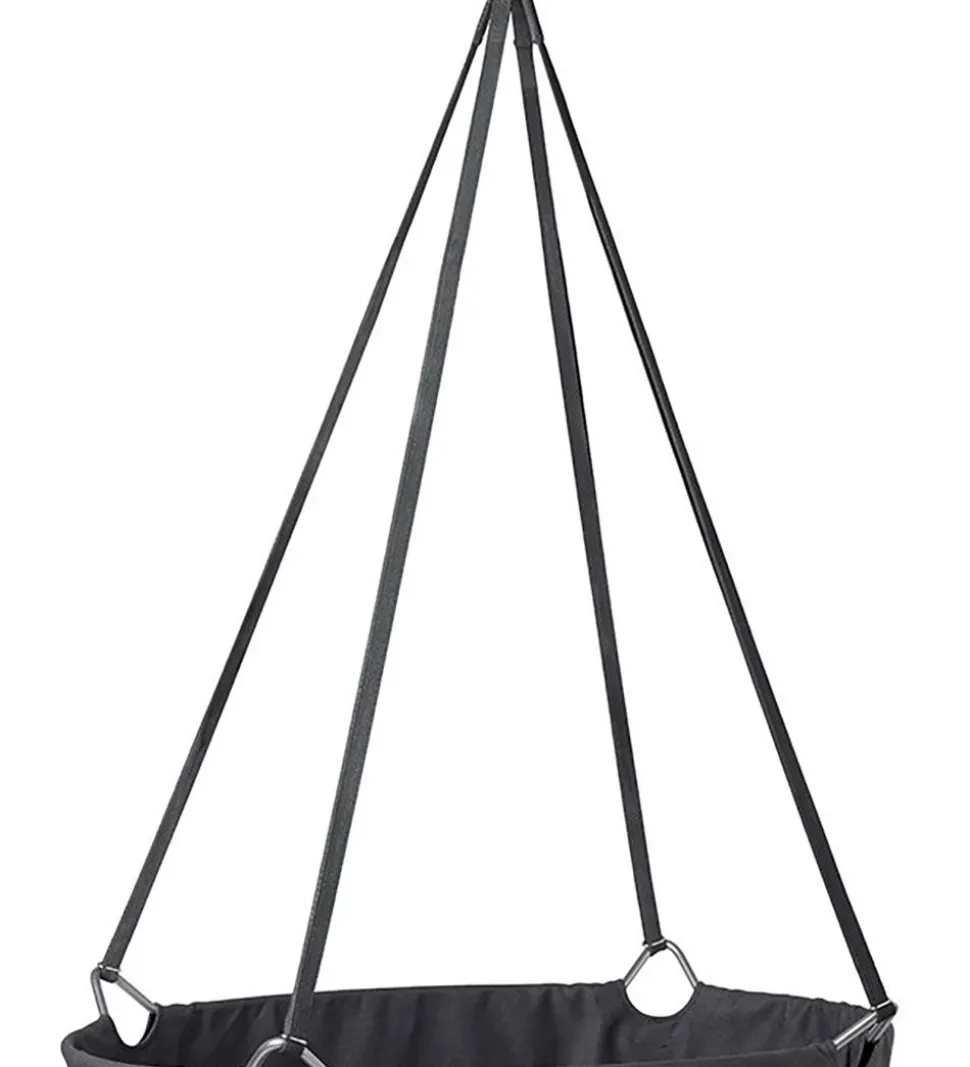 Leander Lange Ophængsbånd til Classic Vugge - Grå