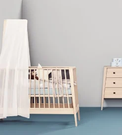 Leander Linea Babyseng - 132x65x90 cm - Bøg