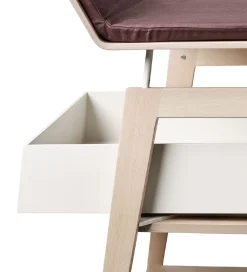 Leander Linea Skuffe til Puslebord - 90x50x16 cm - Hvid