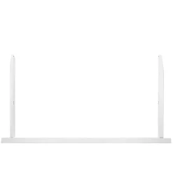 Leander Luna Ombygningssæt Til Babyseng - 140 cm - Hvid