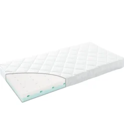 Leander Madras - Linea/Luna - Comfort - 120x60 cm - Hvid