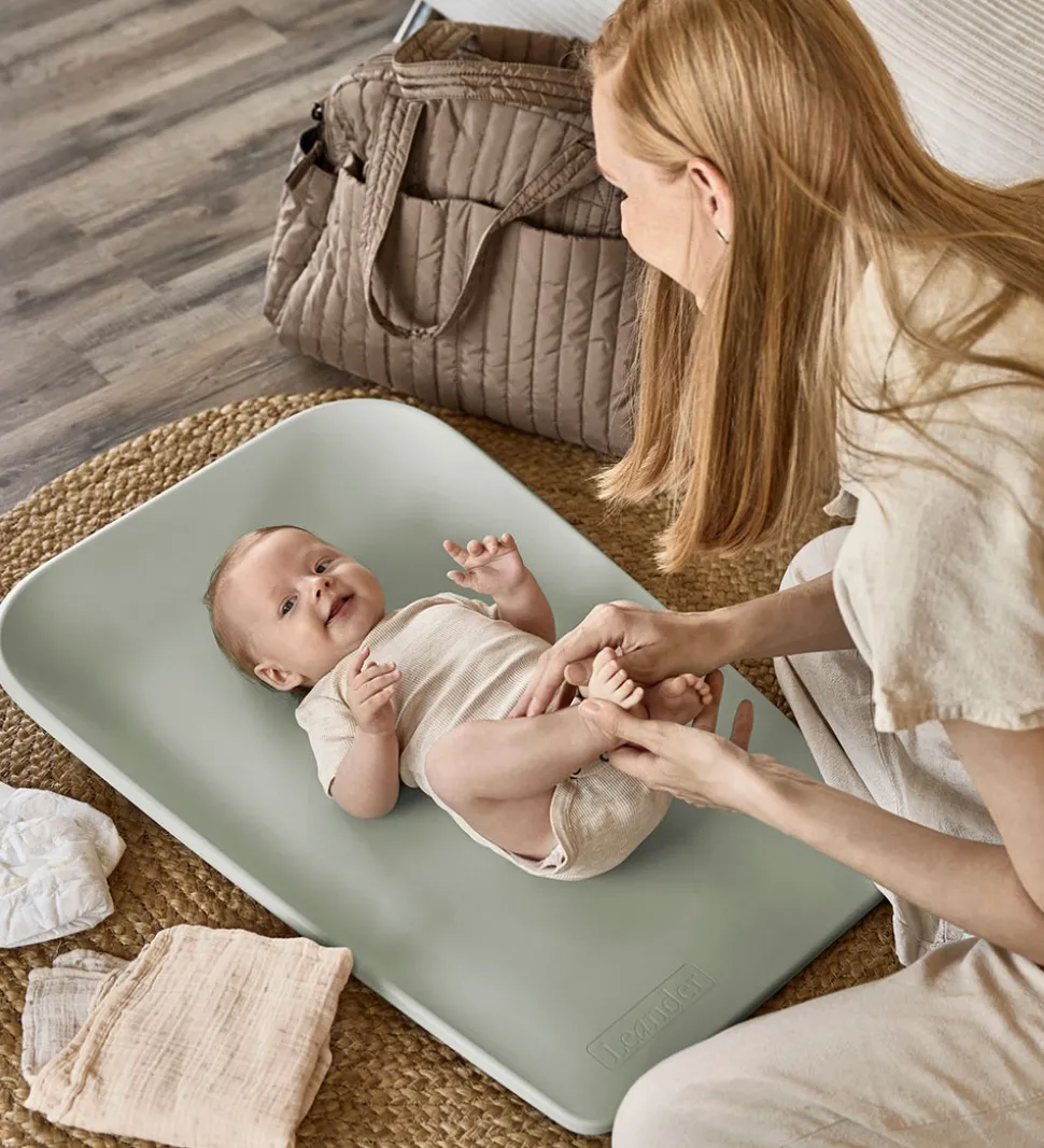 Leander Matty Puslepude - Mini - Sage Green