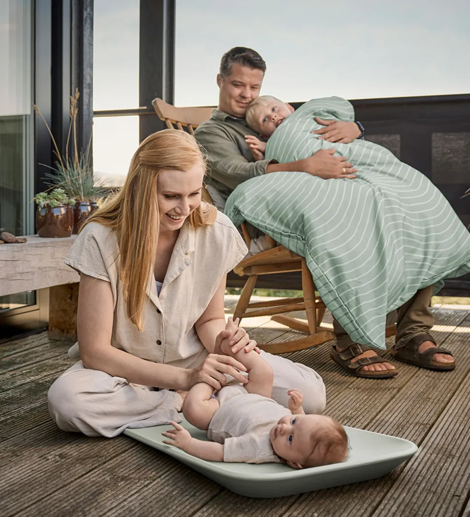 Leander Matty Puslepude - Mini - Sage Green