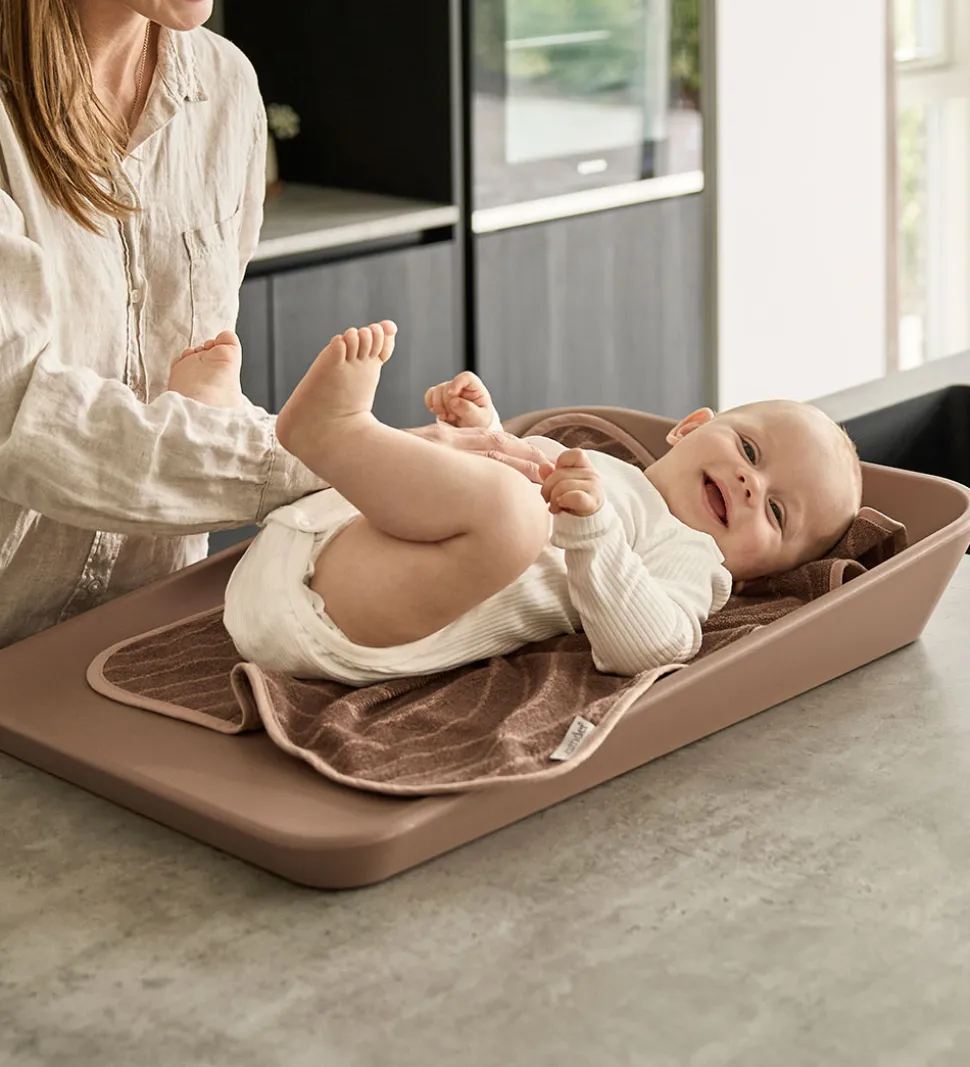 Leander Pusleunderlag - Woodland - 50x65 cm - Clay